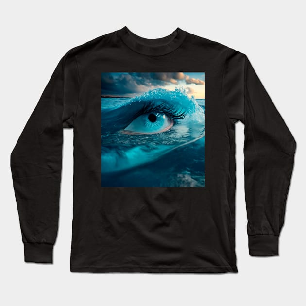 Tears Sea Long Sleeve T-Shirt by Manual Mente Gifts (MMG)